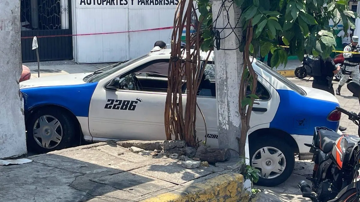 Asesinan a taxista en la Constituyentes de Acapulco
