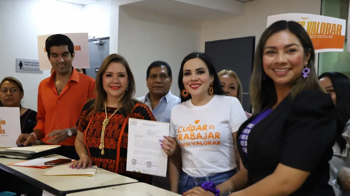 Celebra Gabriela Bernal iniciativa de MC para crear Sistema de Cuidados en Guerrero