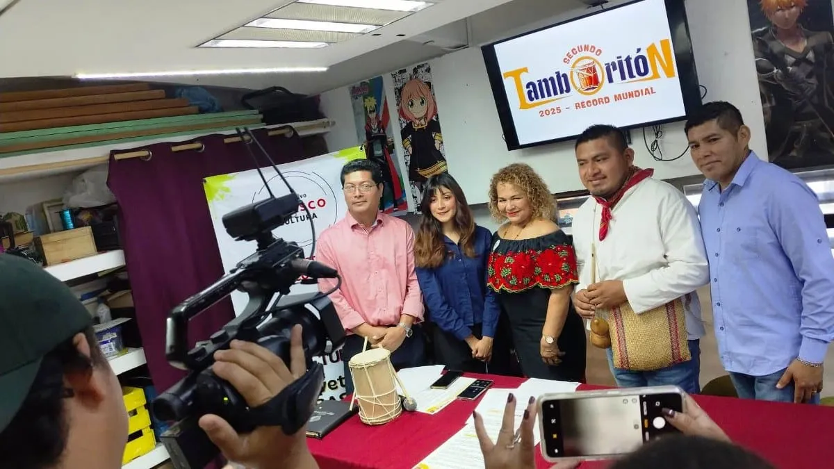 Tamboritón, un récord mundial de tamborileras y tamborileros de Tabasco para el mundo este 2025