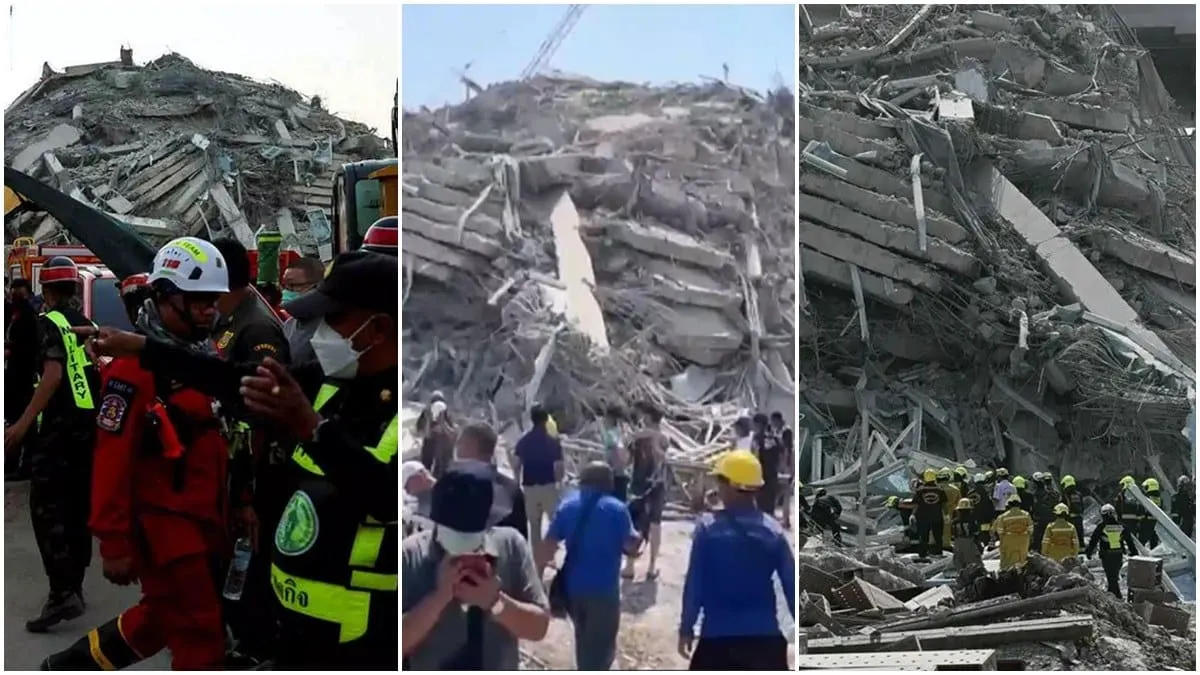 Podría haber cientos de fallecidos por terremoto de magnitud 7.7 en Myanmar
