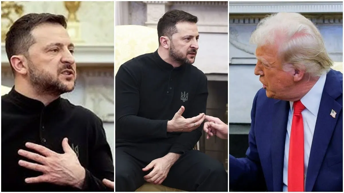 Trump trata a Zelensky como basura y lo expulsan de la Casa Blanca