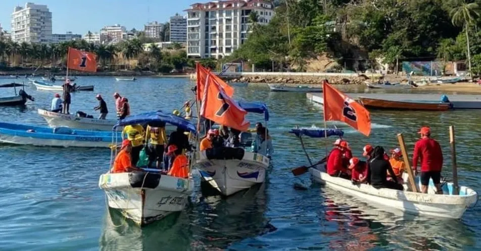 Movimiento Ciudadano organiza torneo de recolección de basura submarina en Acapulco