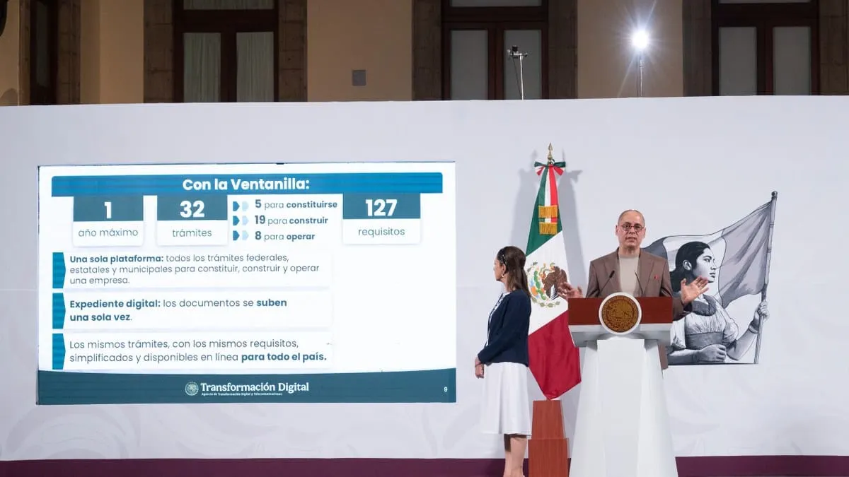 Gobierno de Sheinbaum presenta la Ventanilla Digital Nacional de Inversiones; los trámites serán 100% digitales