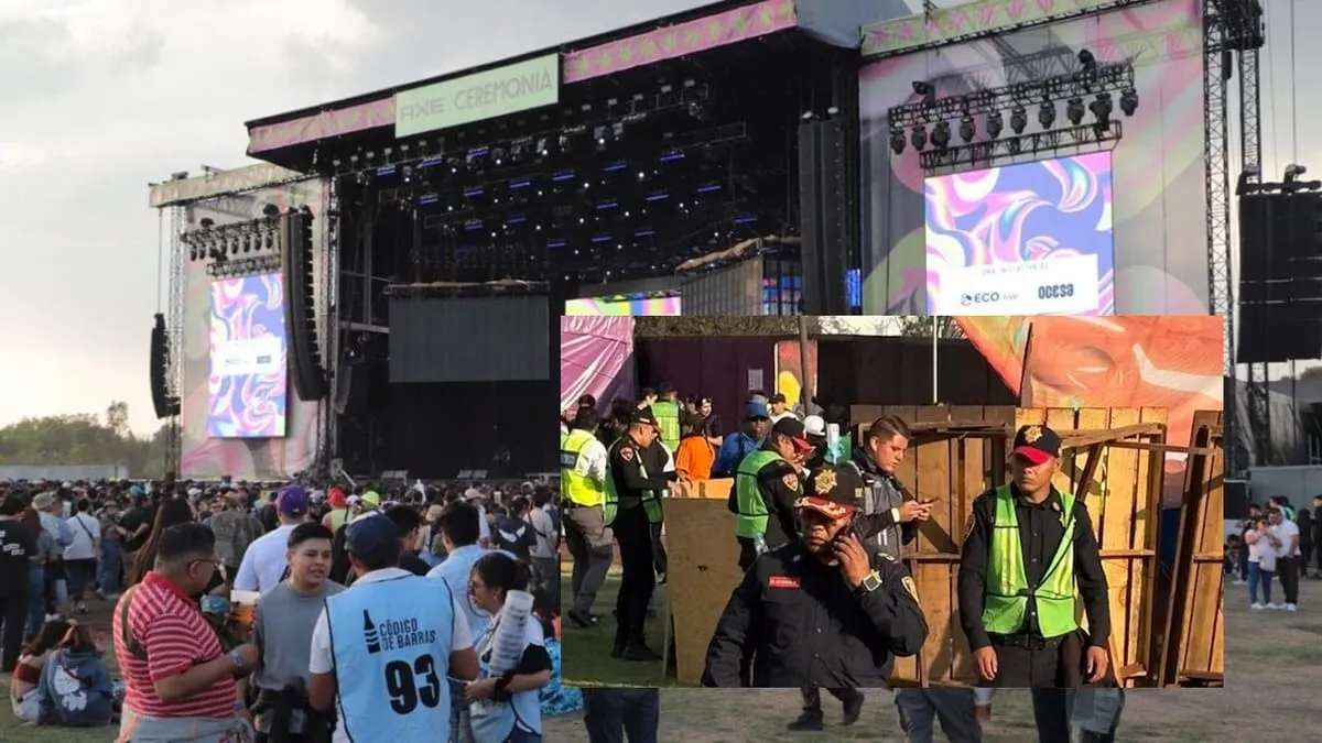 Festival de la muerte; fallecen dos personas al caerse una estructura en el Festival Axe