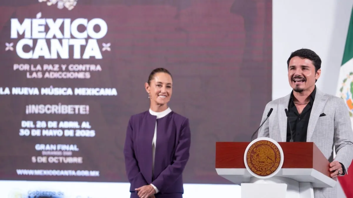 "México canta, por la paz y contra las adicciones“, programa de Sheinbaum para promover música sin violencia