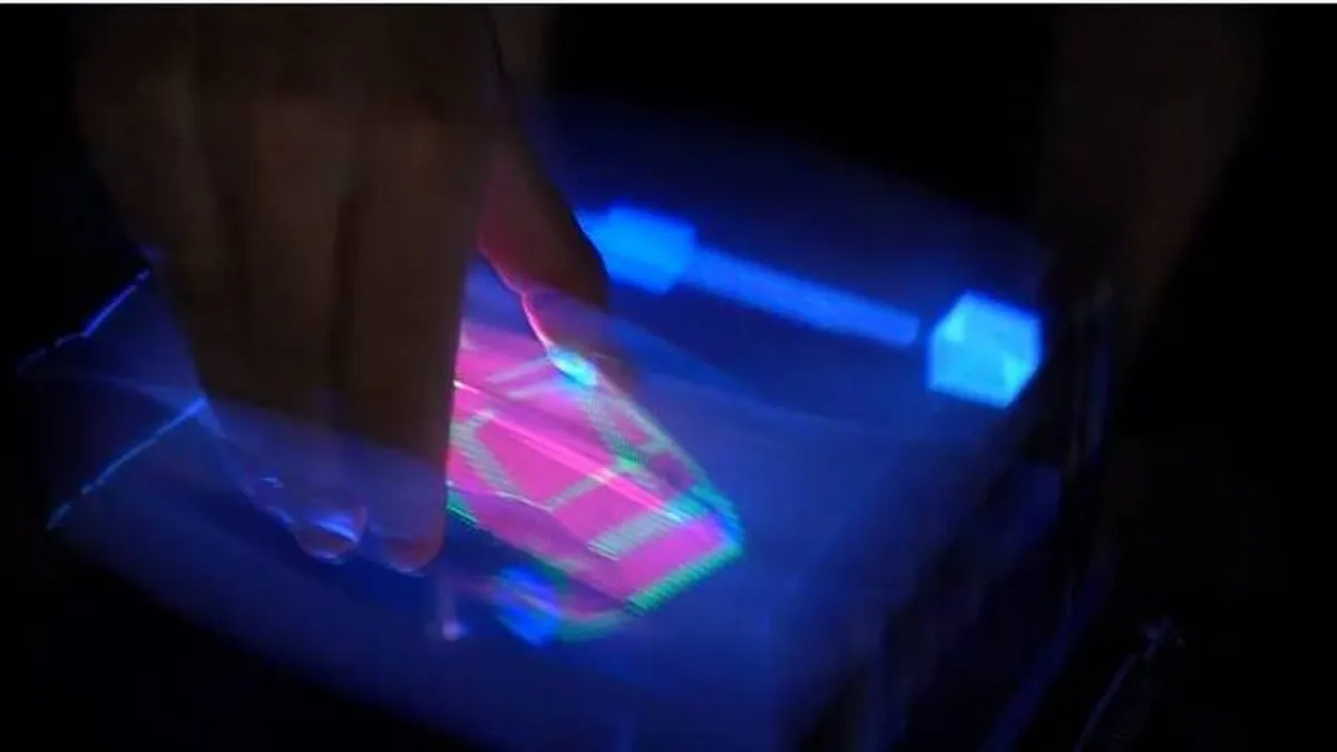 Logran por primera vez gráficos tridimensionales que se pueden manipular con las manos