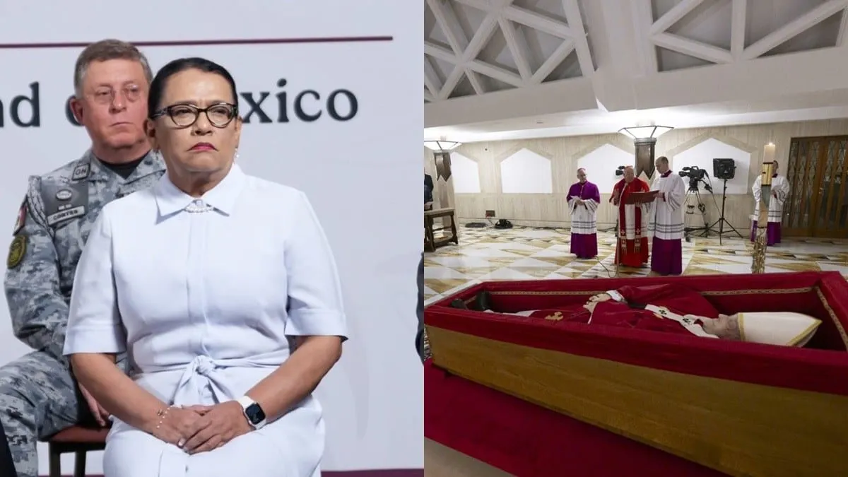 Sheinbaum no acudirá al funeral del Papa Francisco, mandarán a Rosa Icela, dice