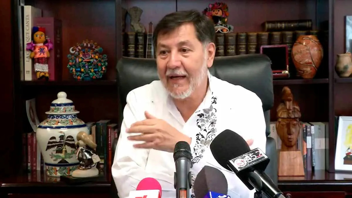 Noroña defiende elección judicial y respalda postura de Sheinbaum ante conflicto magisterial
