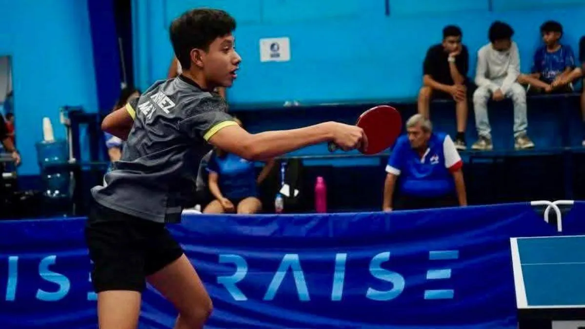 Joven tenismesista de Guerrero gana tres medallas en Guatemala