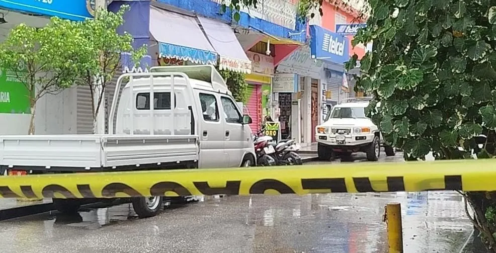 Asesinan a comerciante a escasos  metros del Palacio Municipal de Chilpancingo