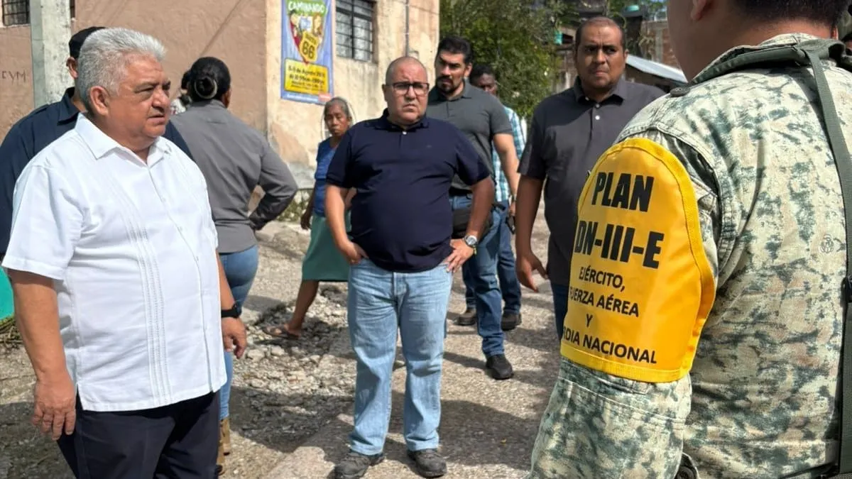 Alcalde de Chilpancingo supervisa daños en colonia Zapata y ordena atención inmediata en barranca de Alpuyeca