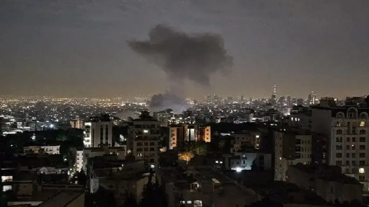 Ataque israelí sobre Irán.