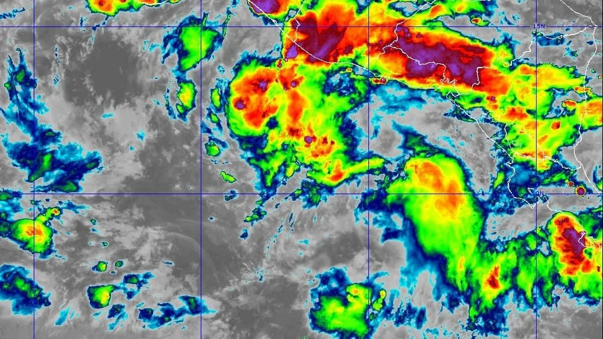 Se forma el potencial ciclón tropical Cinco-E; podría volverse huracán