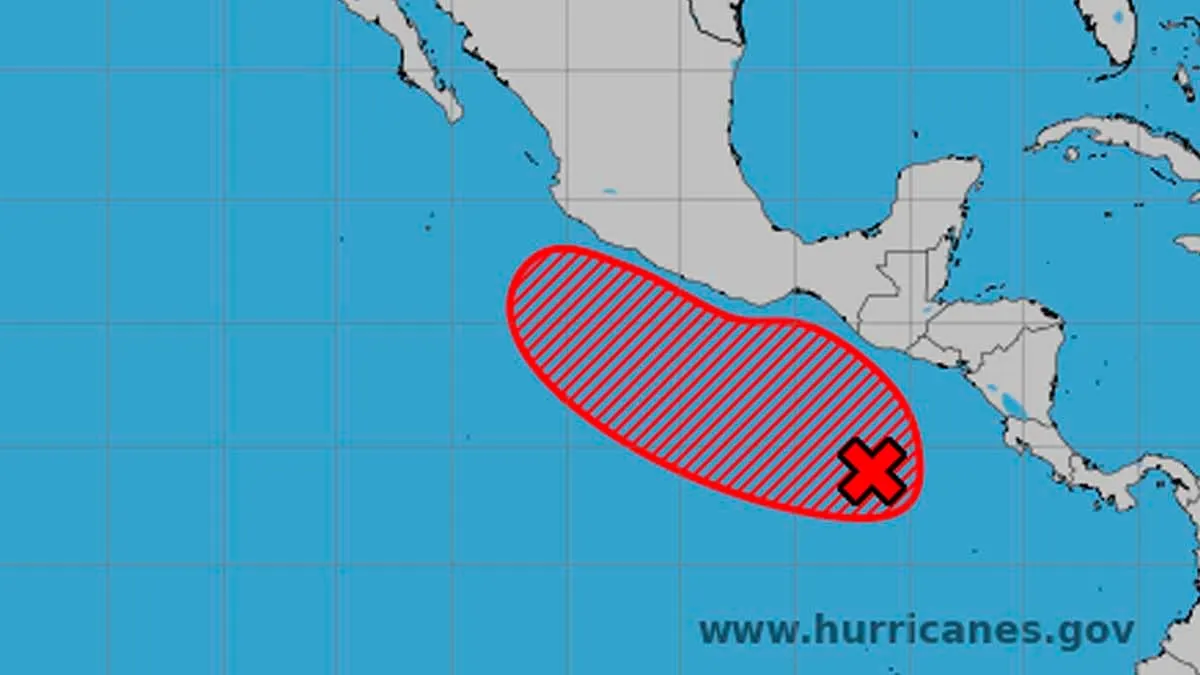 Hay 80% de probabilidad de ciclón que afecte sur de México este fin de semana
