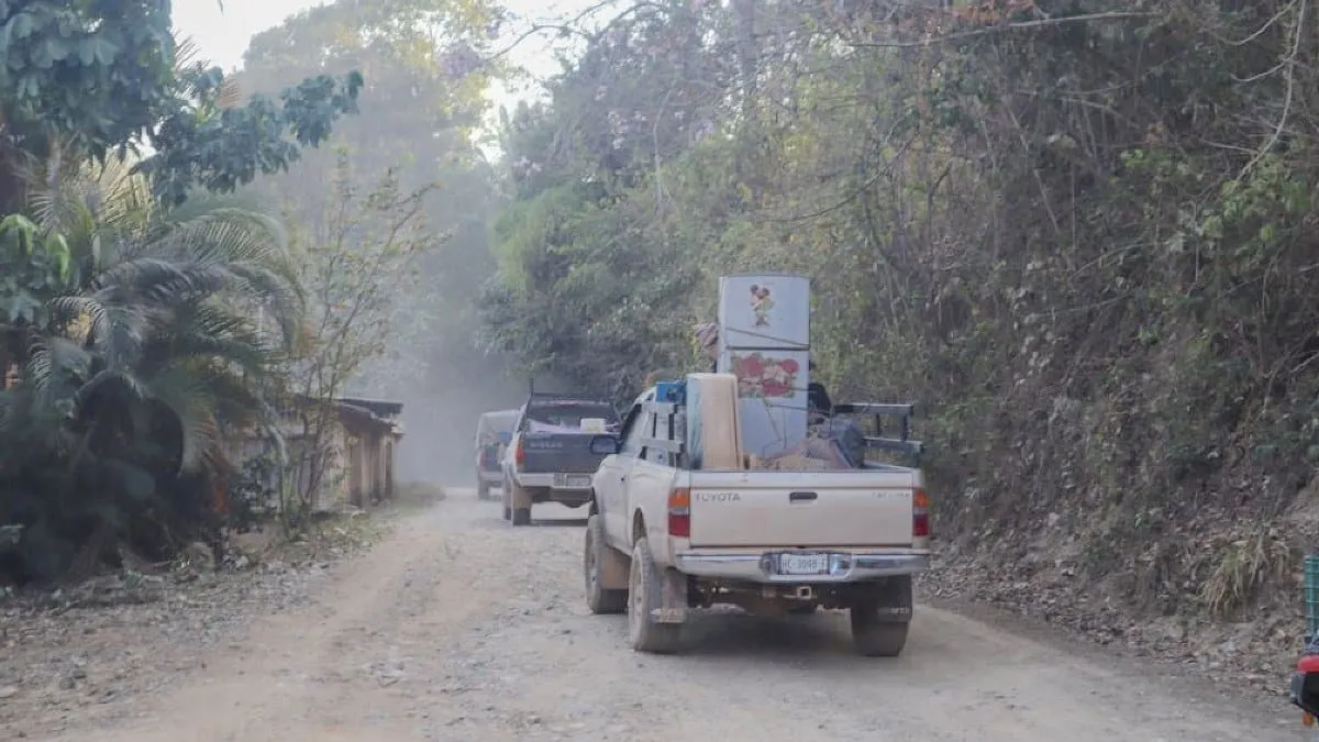Desplazamiento forzado en la sierra de GUerrero.