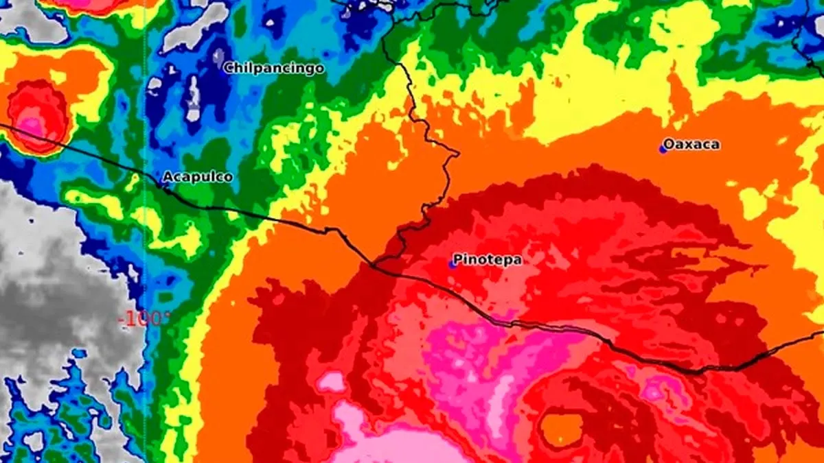SMN delimita trayectoria de Erick hacia Oaxaca; se mantiene la alerta en Guerrero y Chiapas