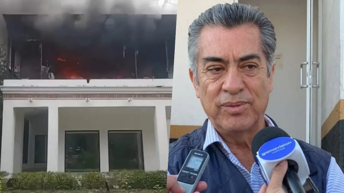 Irrumpen e incendian casa de 'El Bronco' en Nuevo León; balean al incendiario