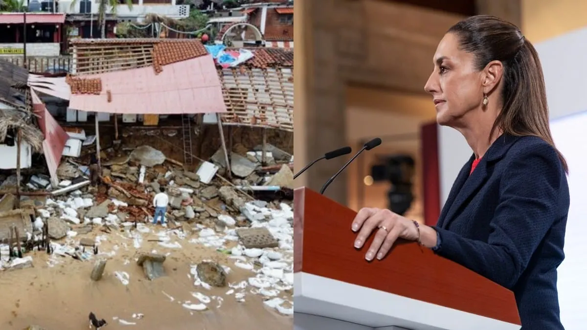 Pagos a los afectados por huracán 'Erick' comenzarán la próxima semana en Guerrero, dice Sheinbaum