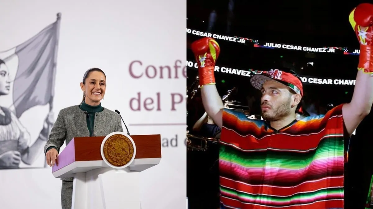 Julio César Chávez Jr. estaba siendo investigado por delincuencia organizada en México, revela Sheinbaum
