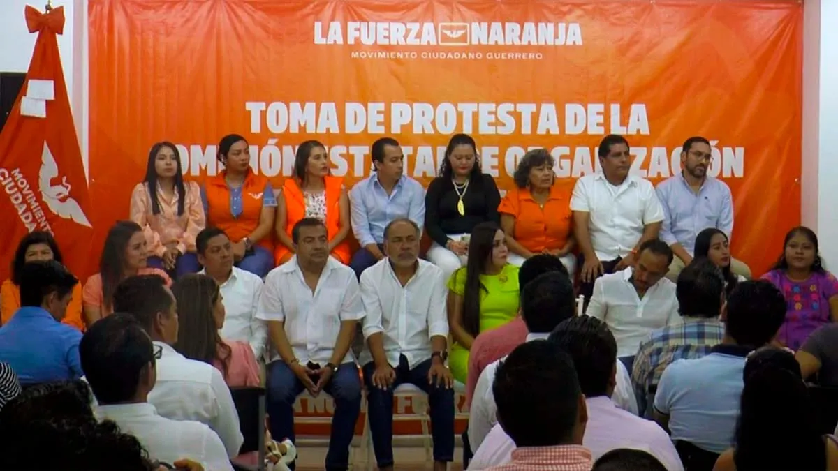 Apuesta Movimiento Ciudadano por vestir de naranja a Guerrero en 2027