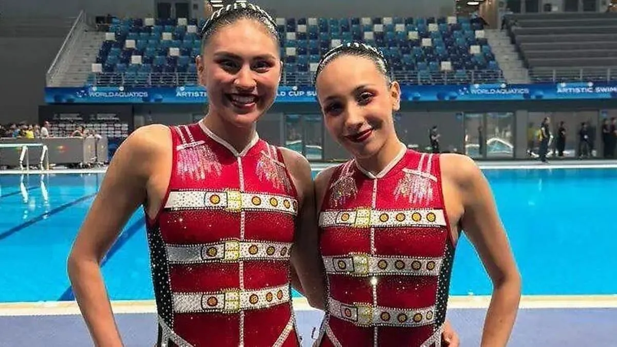 Mexicanas logran lugar el 11 en el Campeonato Mundial de natación artística en Singapur