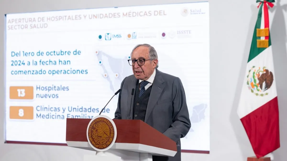Gobierno de Sheinbaum está por inaugurar 19 hospitales y seis unidades médicas este 2025