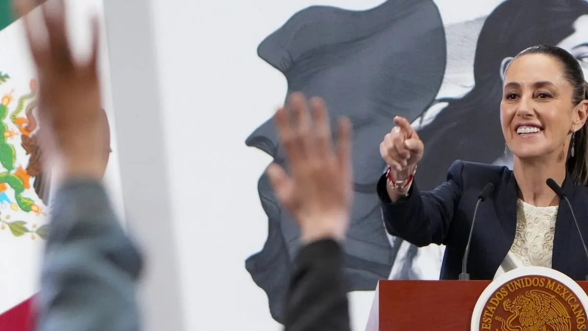 "Nuestro modelo funciona", Sheinbaum celebra crecimiento del PIB en México