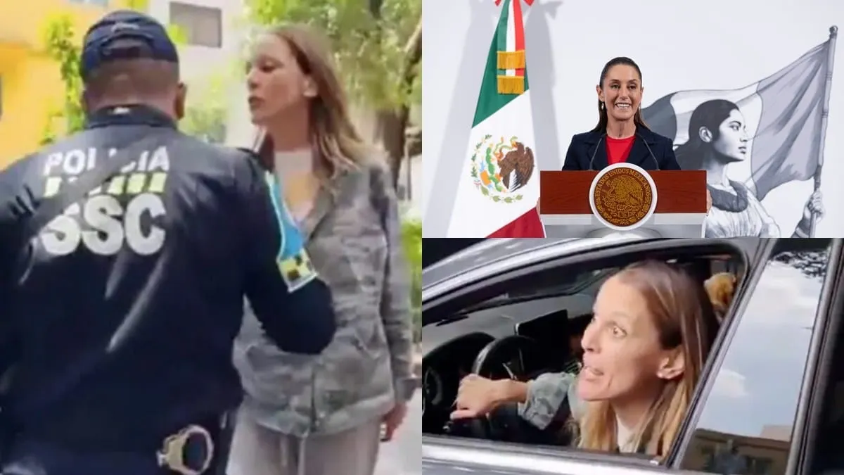Sheinbaum pide a extranjeros respetar a la población mexicana; exigen deportación de 'Lady Racista'