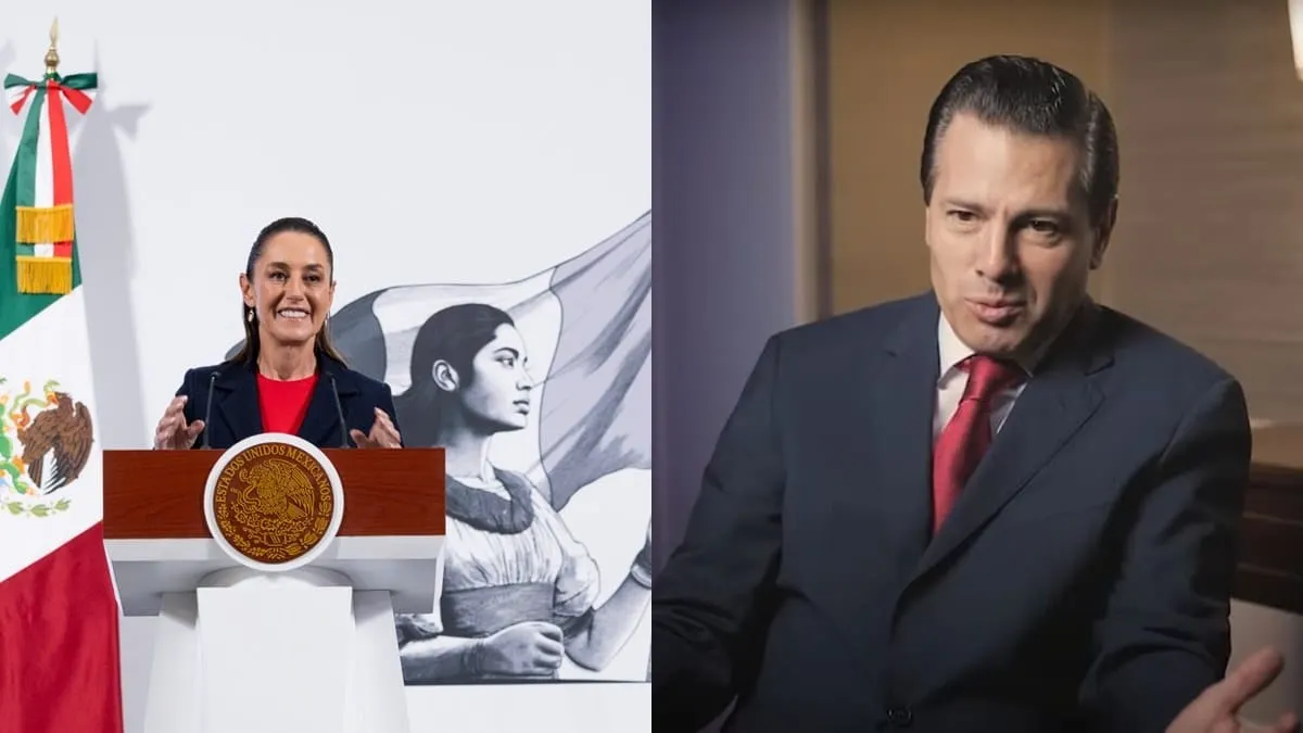 “No no viene el nombre, solo dice ‘N', aclara Sheinbaum al referirse a presunta acusación contra Peña Nieto