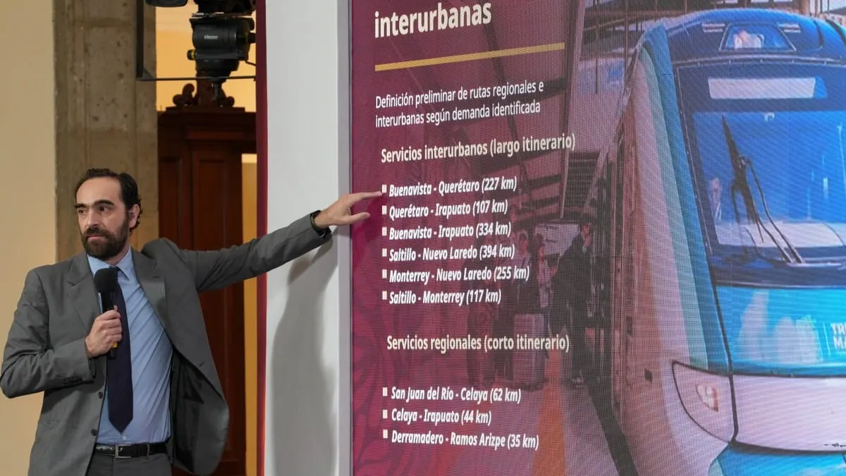 “El rescate de los trenes de pasajeros va”, dice Sheinbaum; presentan avances en la mañanera