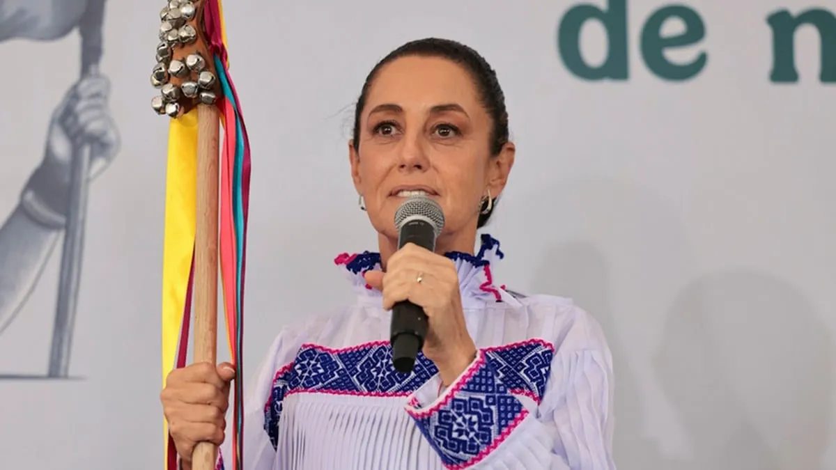 'En México el pueblo manda', afirma Sheinbaum al celebrar elección del nuevo poder judicial