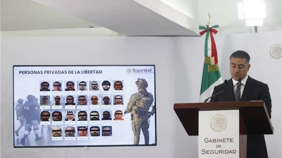 Capos enviados a EU seguían operando desde las cárceles,  afirma García Harfuch