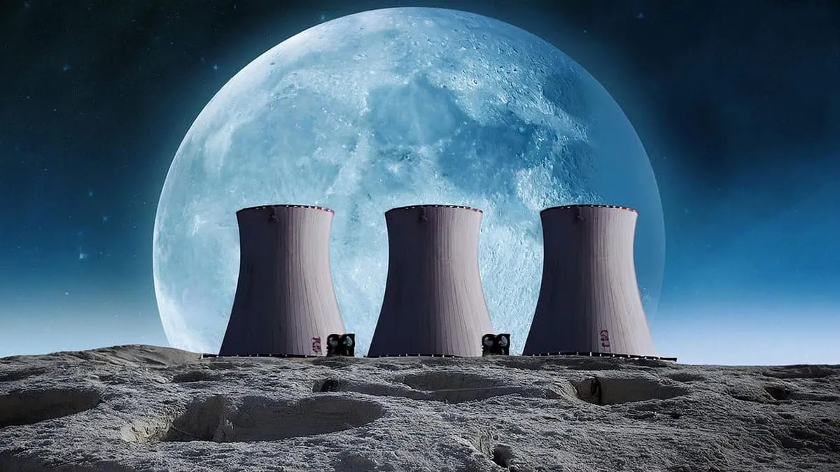 Estados Unidos alista reactor nuclear en la Luna con fecha para 2030