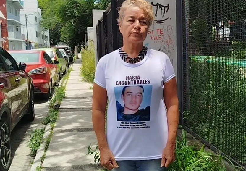 Madre buscadora denuncia ocultamiento de investigación sobre su hijo desaparecido desde 2007