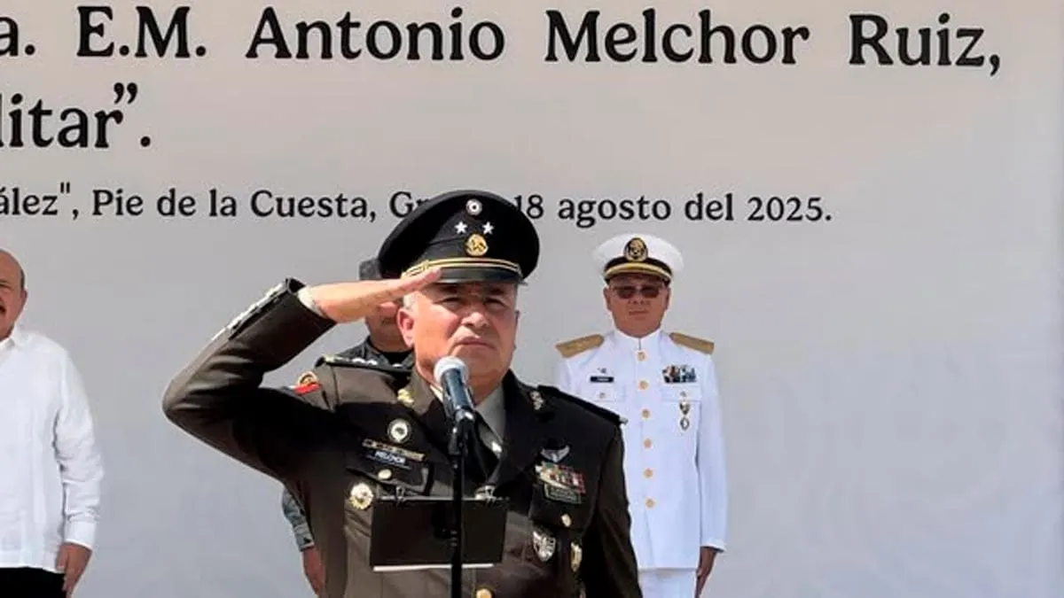 Ejército designa a Antonio Melchor Ruiz como nuevo mando en Acapulco
