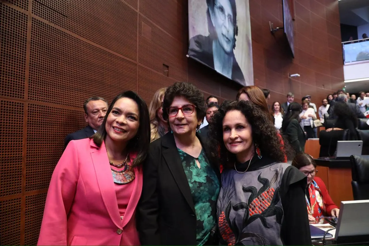 Senado entrega a Silvia Molina el Premio al Mérito Literario Rosario Castellanos 2024