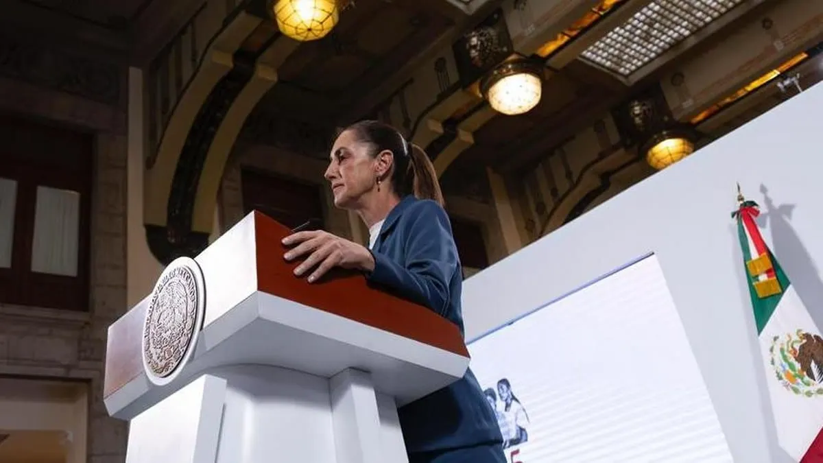 Sheinbaum se lanza otra vez contra Zedillo y defiende las obras de la 4T