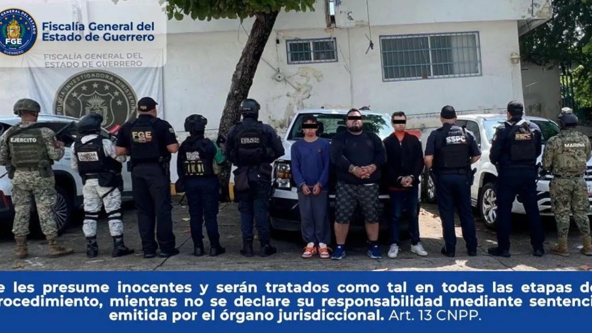 Confirma fiscalía tres detenidos y un abatido por robo de autos en Acapulco