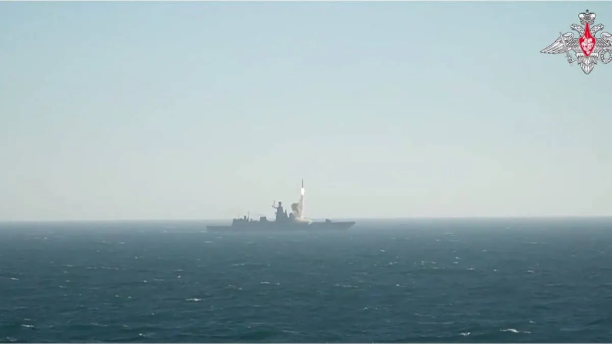 Rusia prueba un misil hipersónico Tsirkón en el mar de Barents durante ejercicios militares