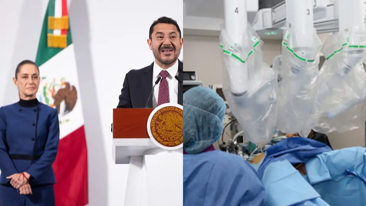 ISSSTE: 5 nuevos robots quirúrgicos Da Vinci harán cirugías oncológicas y ginecológicas