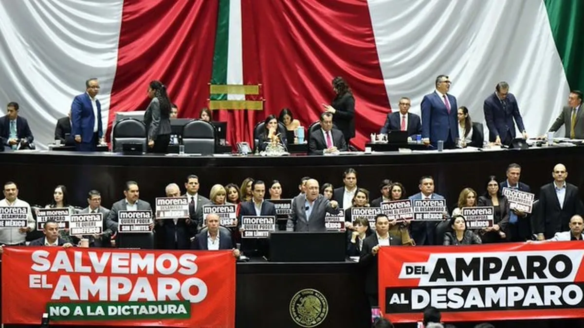 Aprueban reforma a la Ley de Amparo en medio de acusaciones de autoritarismo