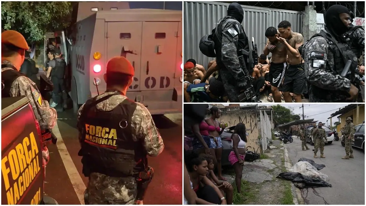 Río de Janeiro despierta entre cadáveres: la favela de Penha denuncia ejecuciones tras la mayor operación policial de su historia