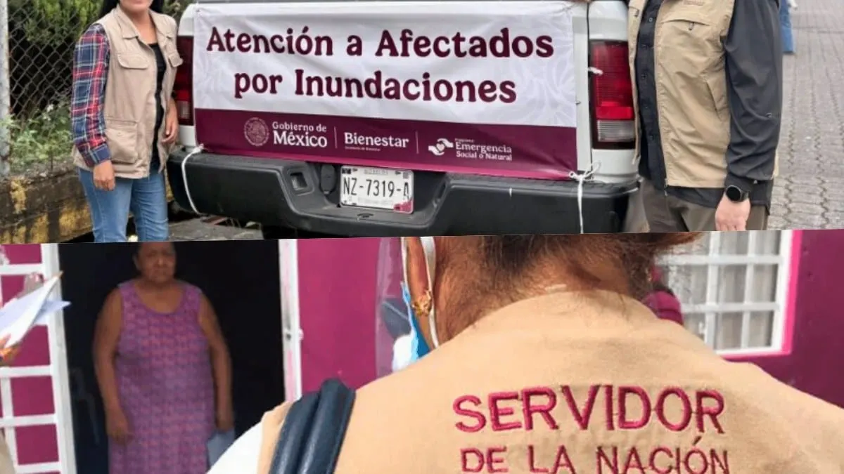 Arranca el censo casa por casa en 5 estados afectados: 3 mil servidores de la nación evalúan daños para entregar apoyos