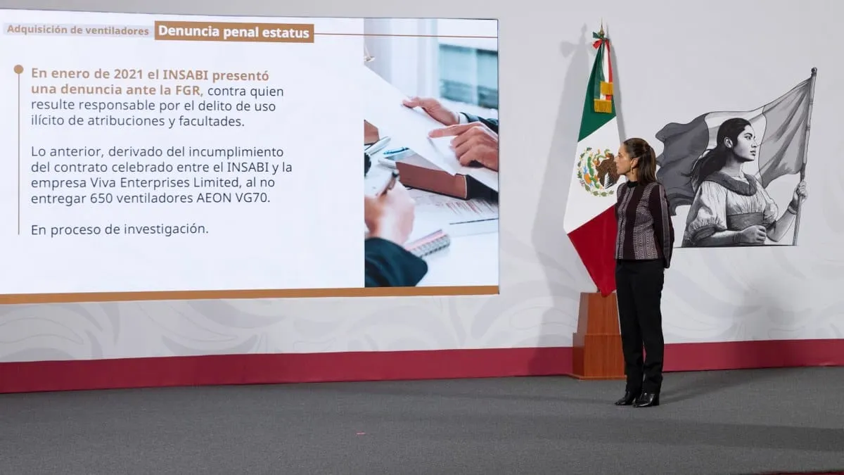 México demanda en Londres a empresa inglesa por por fraude en compra de ventiladores COVID
