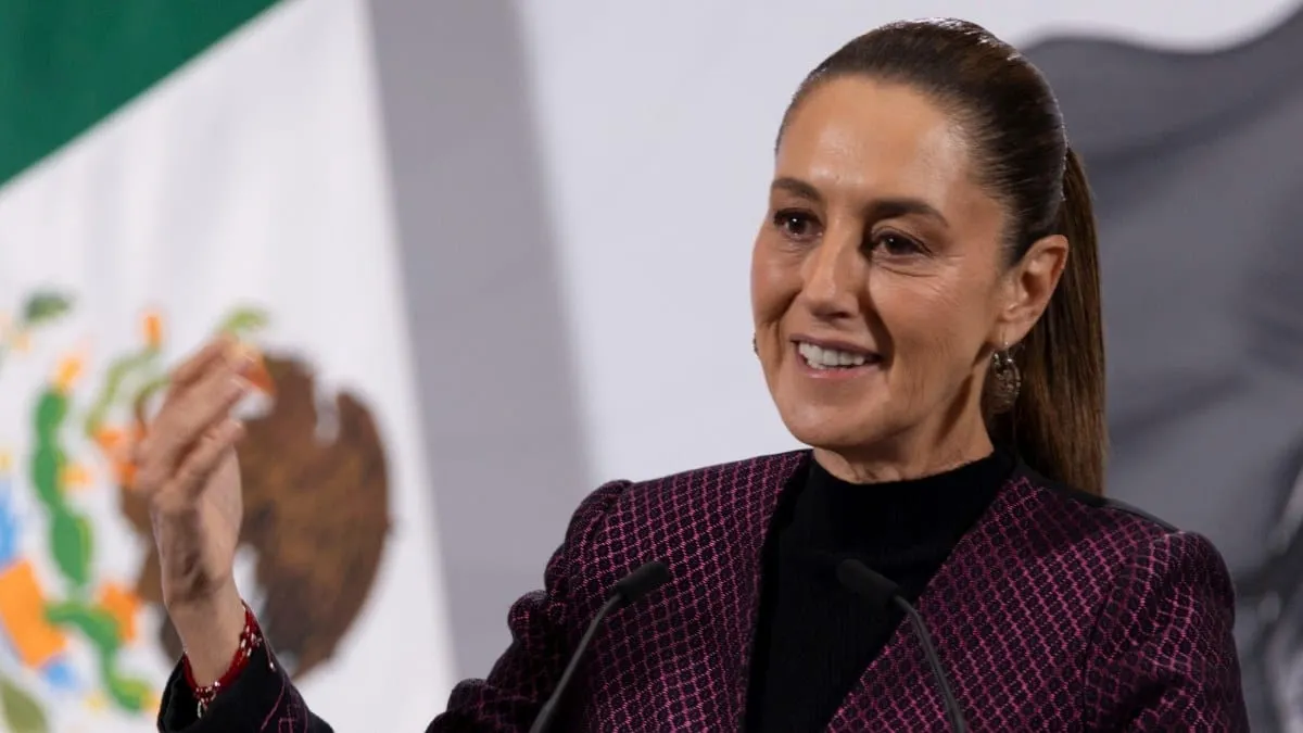 Sheinbaum atribuye contracción del PIB a “incertidumbre” por aranceles de EU