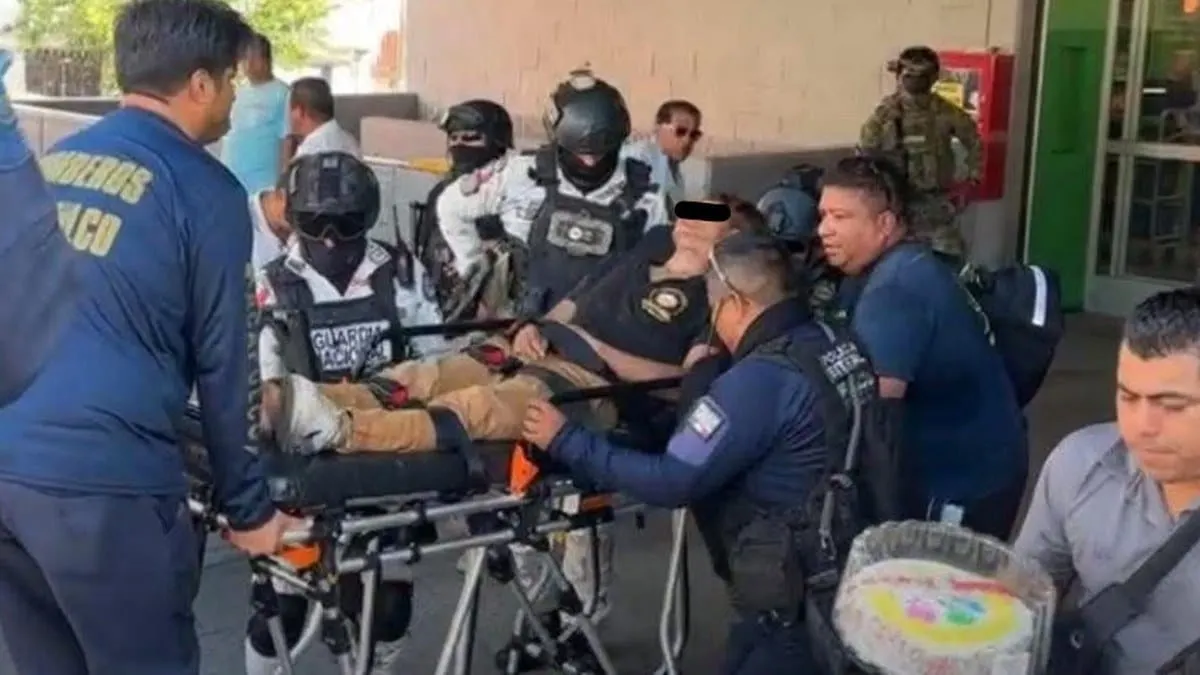 Hombre torturado se refugia en Aurrerá de Acapulco; estaba atado y golpeado