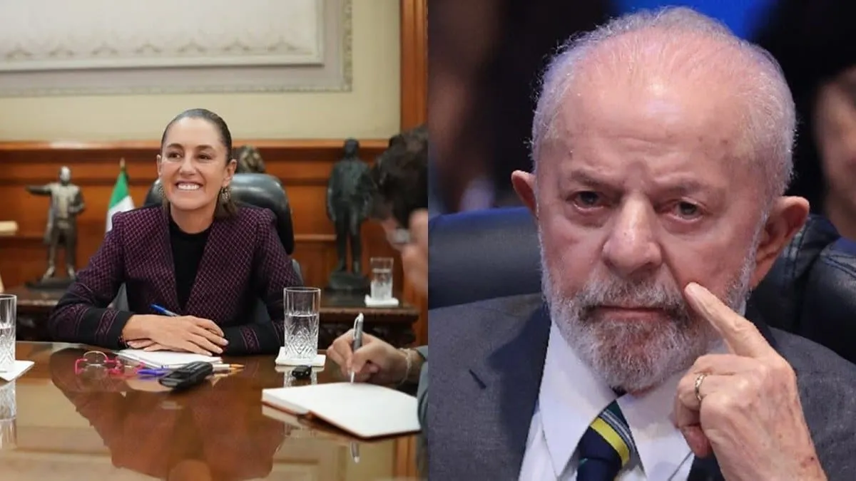 Sheinbaum y Lula da Silva acuerdan fortalecer la relación económica y cooperación bilateral
