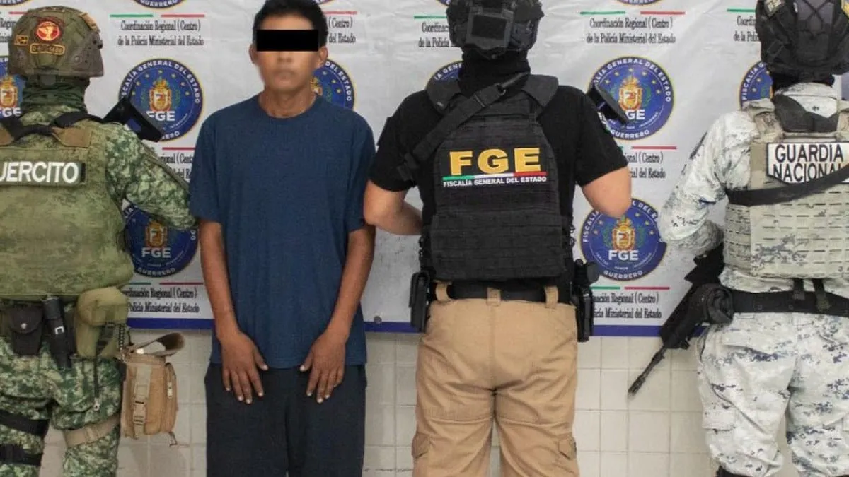 Cae Andy, presunto secuestrador, tras operativo conjunto en Chilpancingo