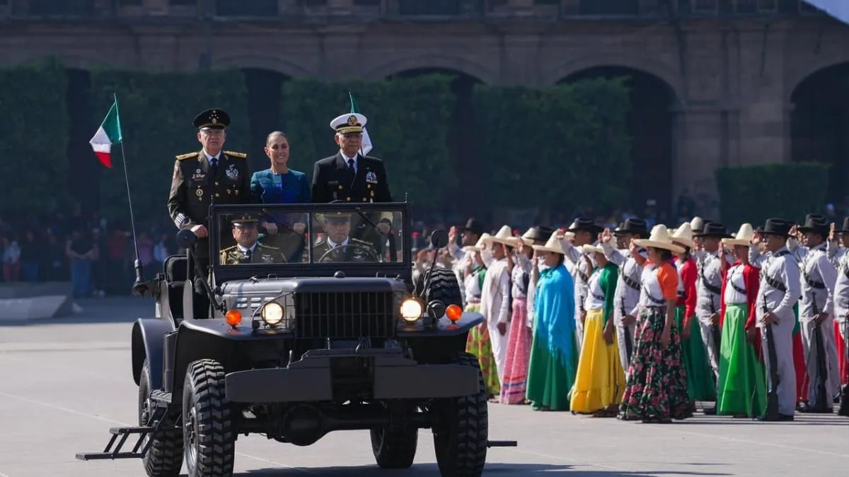 Sheinbaum enmarca el desfile del 20 de noviembre en un mensaje político y bajo fuerte resguardo militar