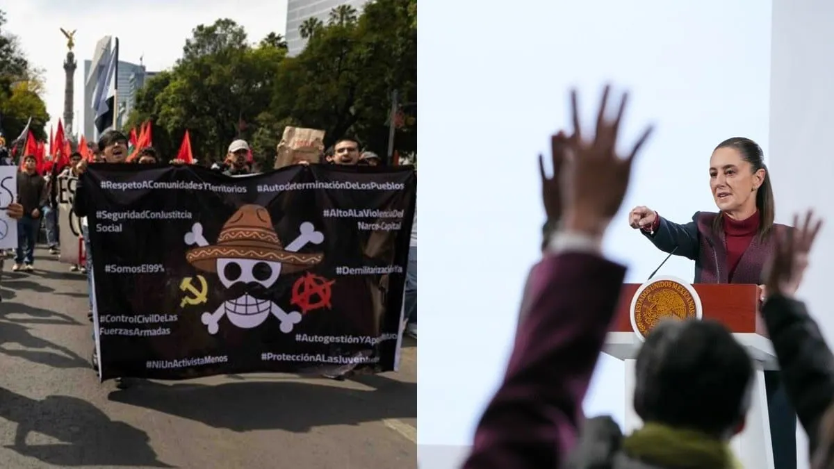 Sheinbaum acusa a la oposición de aprovechar a la Generación Z para movilizaciones políticas